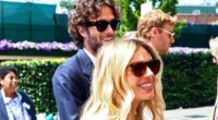 Sienna Miller joins glamorous Katherine Jenkins at Wimbledon