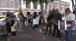 Silent protest held in Aiken to bring awareness to violence in Syria