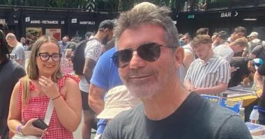 Simon Cowell drops thousands on a rare Pokémon card at a trading show