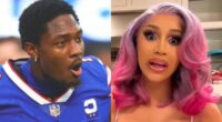 Stefon Diggs Defends Cardi B From Foul Rumors About Her BBL