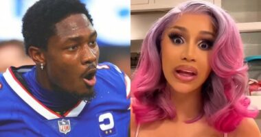 Stefon Diggs Defends Cardi B From Foul Rumors About Her BBL