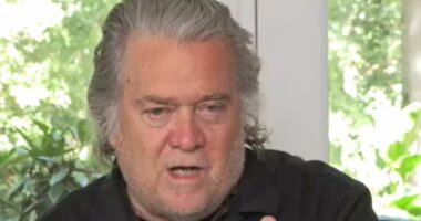 Steve Bannon shares chilling theory about why Murdoch's Wall Street Journal revealed Trump's letter to Epstein