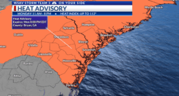 Storm Team 3: Heat Advisory Monday & Strong Storms Possible