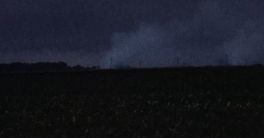 Sulfur and other chemicals leaking after train derailment in Wabash County