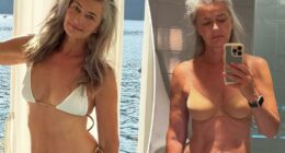 Supermodel Paulina Porizkova, 60, proudly shows off her body in unfiltered snaps: ‘This is me’