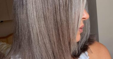 TV reality star embraces natural grey hair - can you guess who it is?