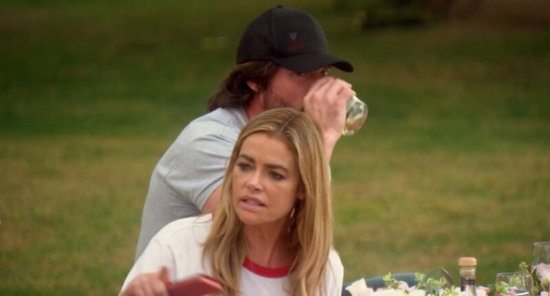 Terrifying moment Denise Richards’ husband Aaron Phypers’ ‘abuse’ was caught on camera in resurfaced RHOBH clip