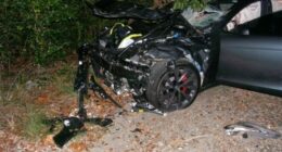 Tesla has denied responsibility for the fatal crash.