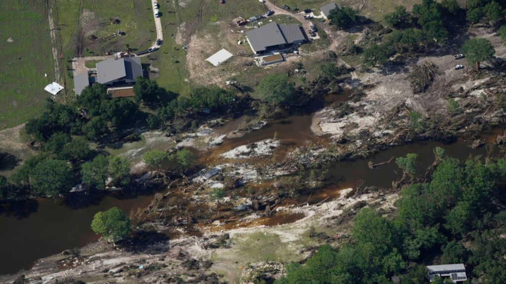 Texas flooding: Searchers in helicopters and on horseback scour debris for the missing