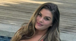 The Valley’s Brittany Cartwright nearly busts out of plunging swimsuit on pool day after ex Jax Taylor ‘fired’ from show