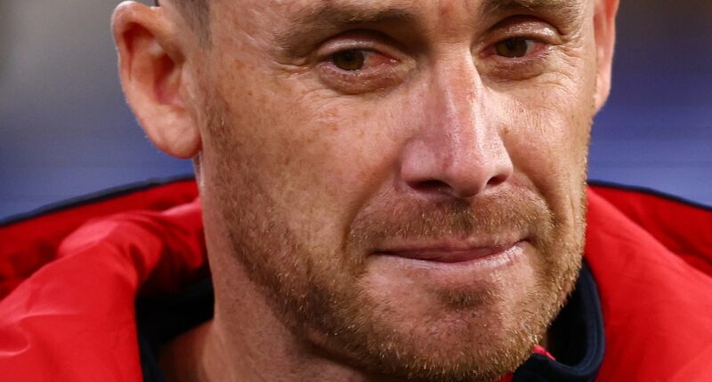 The chilling photo at the centre of yet another death threat against an AFL coach - as fan anger boils over after the worst last-quarter collapse in HISTORY