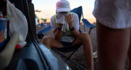 The grueling 135-mile journey of a 66-year-old runner through one of the hottest places on Earth
