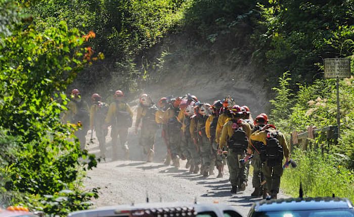 The man accused of killing 2 Idaho firefighters had once aspired to be one