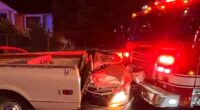 Thief who stole fire engine clipped 14 cars evades arrest in Washington state