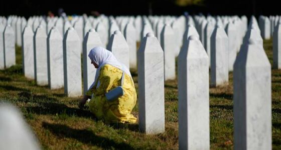 Thousands gather in Srebrenica on 30th anniversary of Europe's only acknowledged genocide since WWII