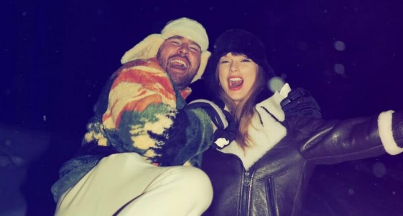 Travis Kelce’s Rare Offseason Photos With Taylor Swift Are a Total Win