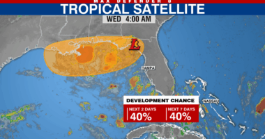 Tropical Depression could form off Florida