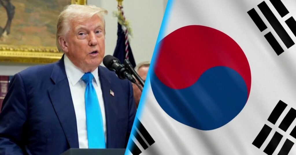 Trump Announces South Korea Trade Deal With 15% Import Tax