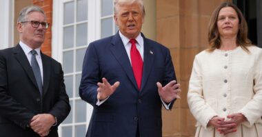 Trump and Starmer meet in Scotland, discuss Gaza food crisis