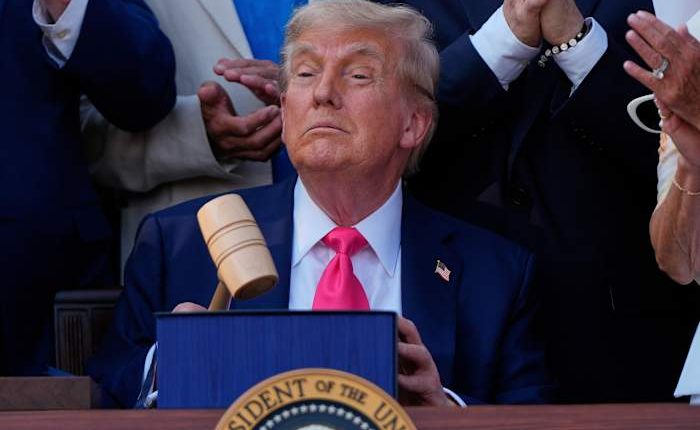 Trump branded, browbeat and prevailed. But his big bill may come at a political cost