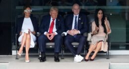 Trump at FIFA world cup final