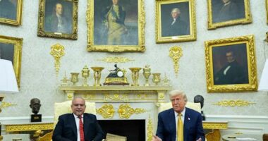 Trump hosts Gulf leaders at White House as new violence raises questions about progress toward peace