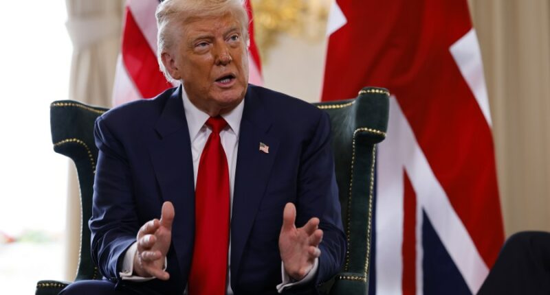 Trump touts his recent trade deals with countries