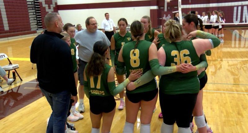 Two Sabers set to play college volleyball this fall