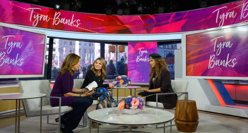 Tyra Banks Eats Week-Old Crumbs Off Floor, Makes Disgusting Admission to Jenna Bush Hager
