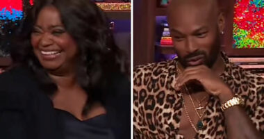 Tyson Beckford makes Octavia Spencer blush by complimenting her feet on 'WWHL': "I got a foot fetish"