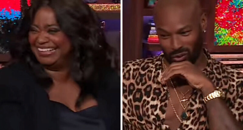 Tyson Beckford makes Octavia Spencer blush by complimenting her feet on 'WWHL': "I got a foot fetish"
