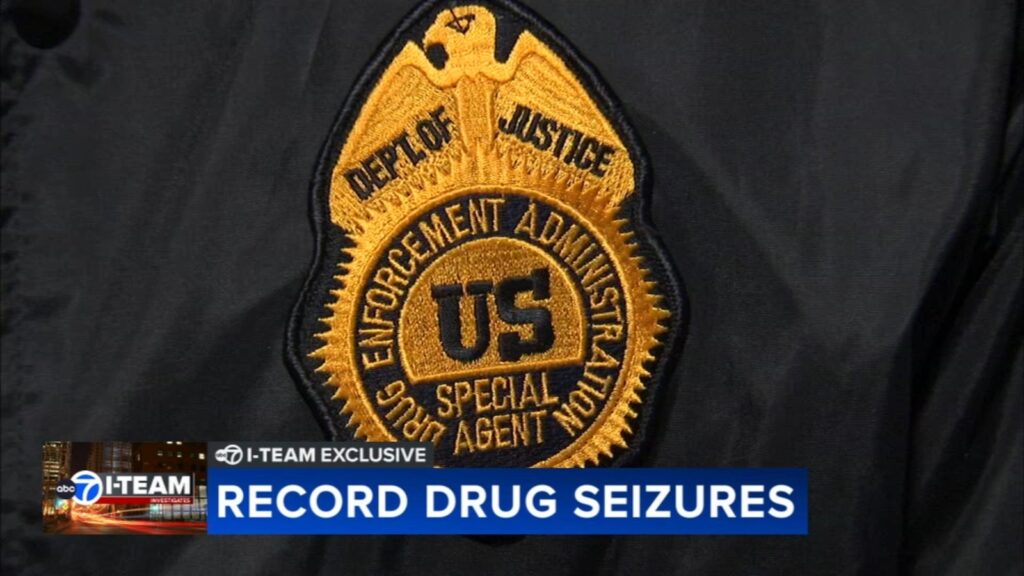US Drug Enforcement Administration Chicago field office touts progress after major fentanyl busts: ABC7 I-TEAM EXCLUSIVE