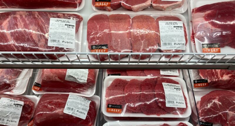 US beef prices hit record highs amid supply challenges, tariffs, more