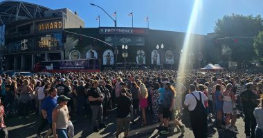 Fans jammed Providence Park for the Post Malone-Jelly Roll concert, June 28, 2025 (Courtesy: Gavin Hayes)