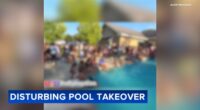 Video shows teen 'takeover' Glen Ellyn Park District's Sunset Pool on Saturday, 1 arrested for illegal use of fireworks: Police