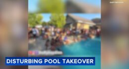 Video shows teen 'takeover' Glen Ellyn Park District's Sunset Pool on Saturday, 1 arrested for illegal use of fireworks: Police