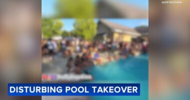 Video shows teen 'takeover' Glen Ellyn Park District's Sunset Pool on Saturday, 1 arrested for illegal use of fireworks: Police