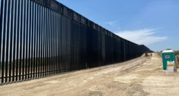 WATCH: 1st look at new border wall going up in rural Starr County, Texas