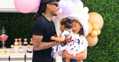 WIZ KHALIFA AND GIRLFRIEND THROW WESTERN-THEMED BASH FOR DAUGHTER’S FIRST BIRTHDAY
