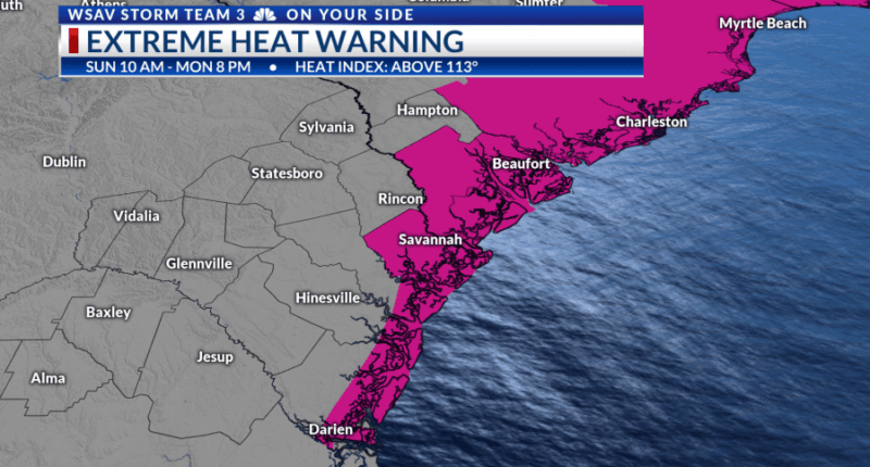 Weather Aware: Potential Record-Breaking Heat Sunday, Heat Warnings Issued