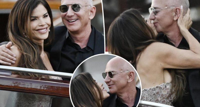 What Lauren Sánchez whispered to new husband Jeff Bezos after their $50M Venetian wedding: lip reader