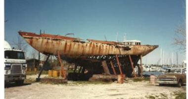 Why is Hitler’s yacht off the coast of this Florida beach? Here’s the answer