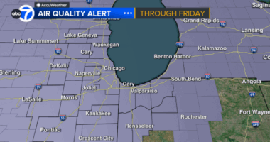 Why is the air quality bad today?: AccuWeather Alert for most of Chicago area due to Canadian wildfire smoke through Friday
