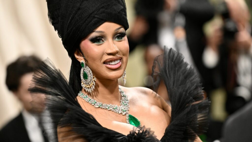 Woman hit by Cardi B's microphone in video at Las Vegas club files lawsuit