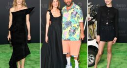 ‘Happy Gilmore 2’ NYC Premiere: Adam Sandler, Julie Bowen, Margaret Qualley and more