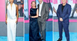‘The Naked Gun’ NYC Premiere: Pamela Anderson, Liam Neeson, Seth MacFarlane, Liza Koshy and more
