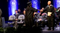 'You can rise from pain': Cancer survivor delivers valedictorian speech at Keiser University