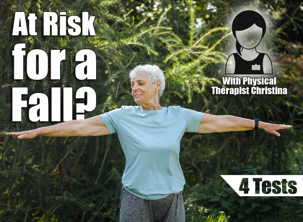 Elderly woman with short hair practicing yoga and tai chi outdoors. Old female meditating. Senior woman is doing yoga in the park. Smiling aged lady exercising. 4 Balance Tests That Reveal If You’re Headed for a Dangerous Fall After 50. Cover