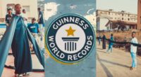 400-level student sets Guinness world record with 50-metre robe sleeves
