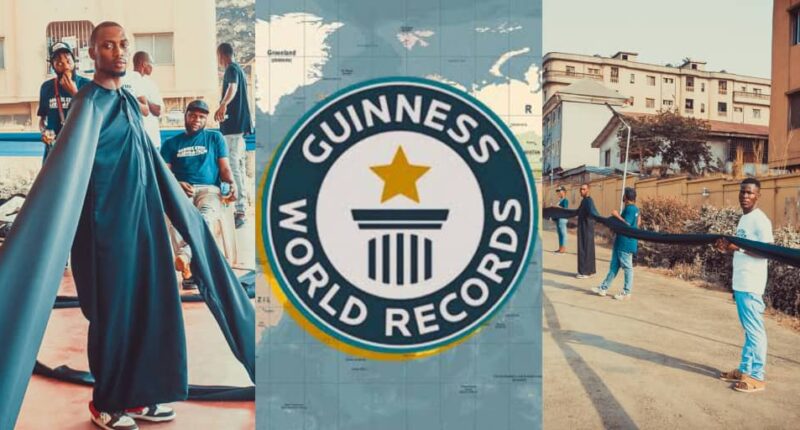 400-level student sets Guinness world record with 50-metre robe sleeves